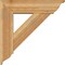 Ekena Millwork Traditional Traditional Rough Sawn Bracket w/ Offset Brace, Western Red Cedar, 8"W x 30"D x 30"H BKT0806X30X30TRA01RWR - alternate 4